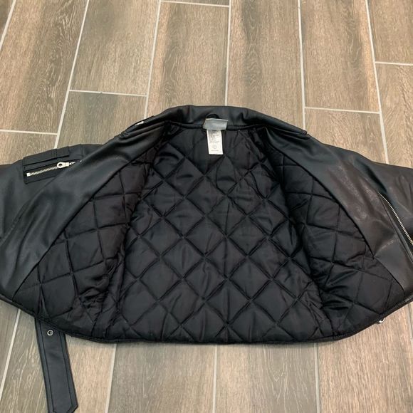 Harley Davidson Faux Leather Jacket - Picture 4 of 9